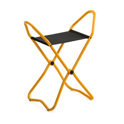 Stockholm II Tabouret, Tabouret pliant / Museum Tabouret jaune Lectus